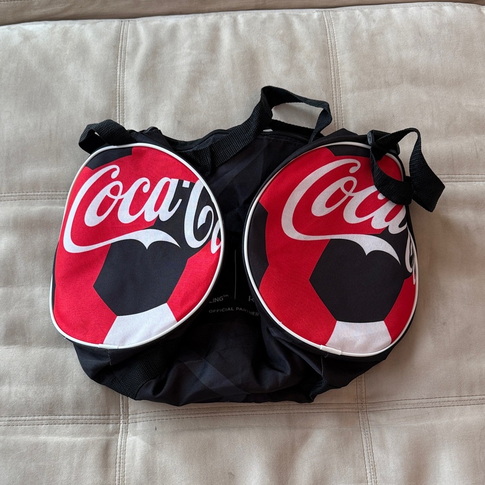 Coca-Cola Red and Black Backpack